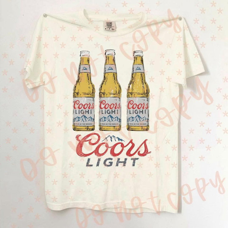 Summer Muted Coors Comfort Colors Graphic Tee