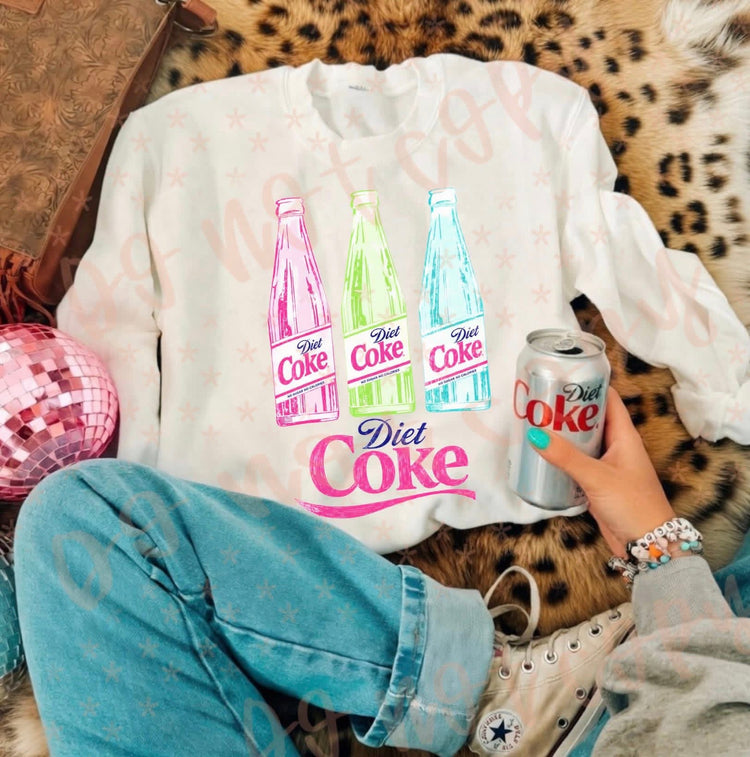 Summer Neon Diet C Comfort Colors Graphic Tee