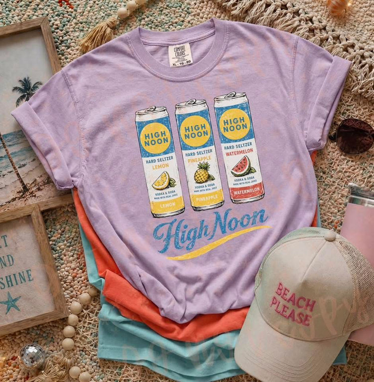Summer High Nooms Comfort Colors Graphic Tee