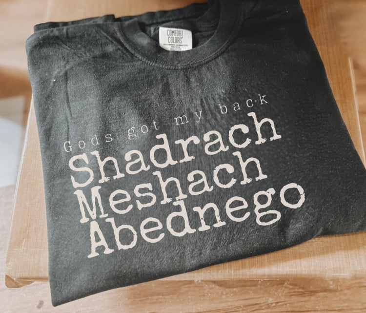 God's Got my Back Faith Comfort Colors Graphic Tee