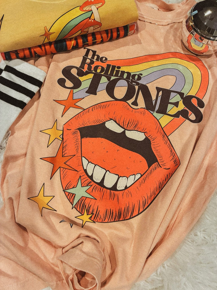 Vintage Peach Stones Graphic Tee