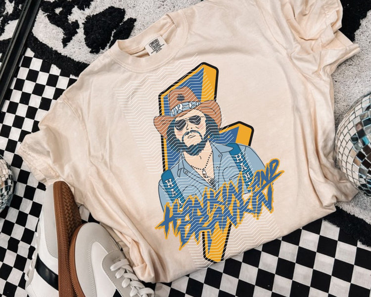 Hankin' & Drankin' Comfort Colors Graphic Tee