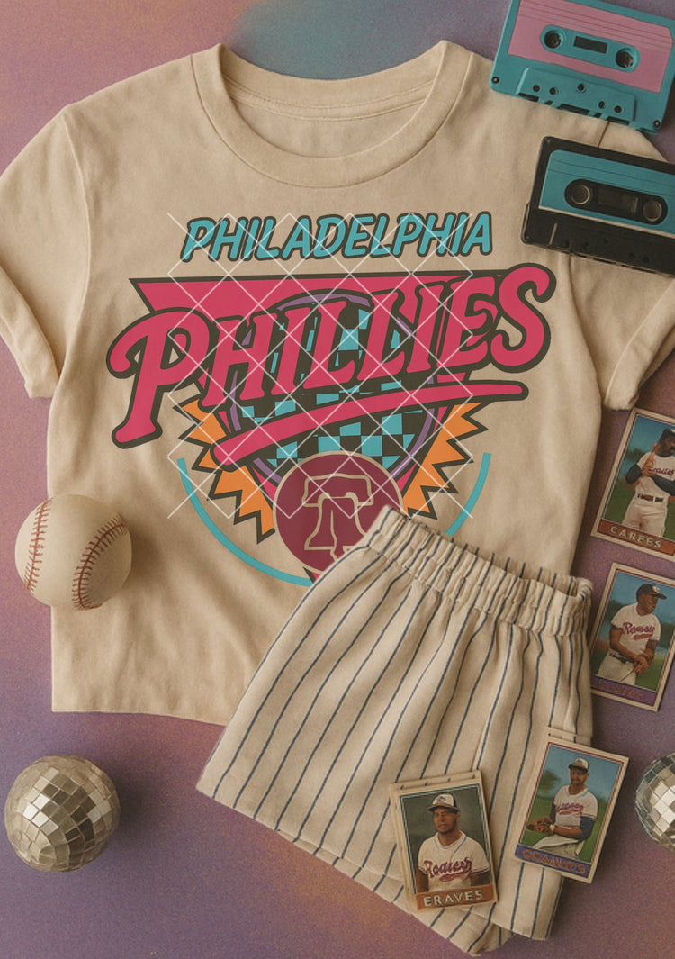 Phillies Comfort Colors Graphic Tee