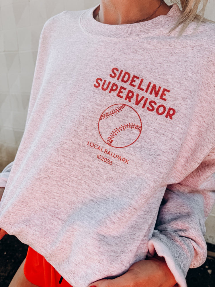 Sideline Supervisor Baseball Sweatshirt