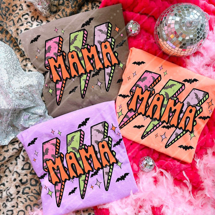 Mama Halloween Comfort Colors Graphic Tee