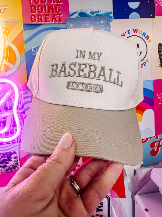 In my Baseball Era Neutral Embroidered Trucker Hat