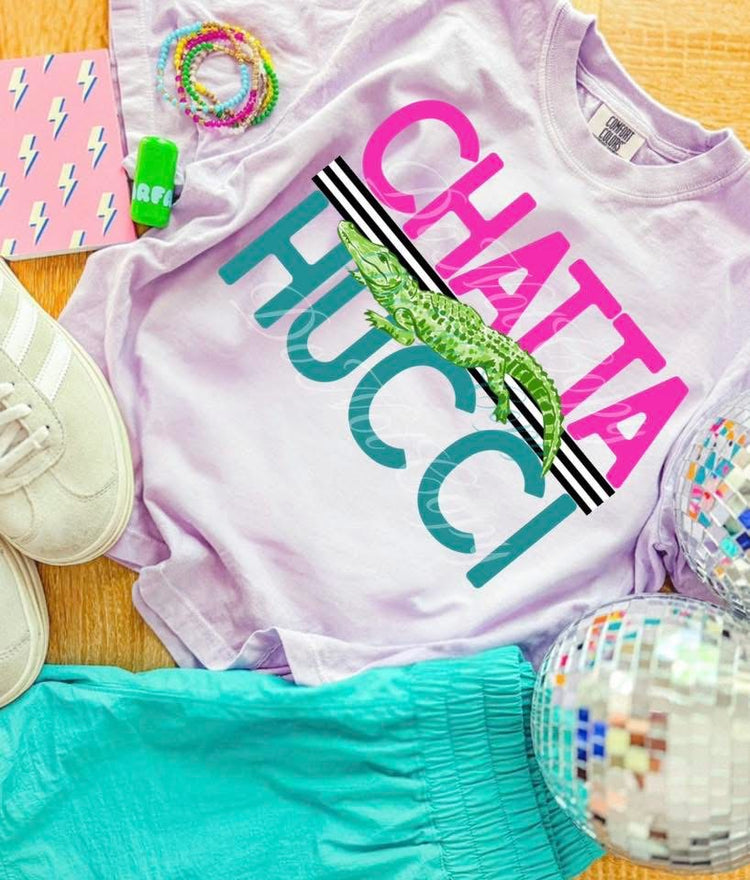 Chatta Hucci Summer Comfort Colors Graphic Tee