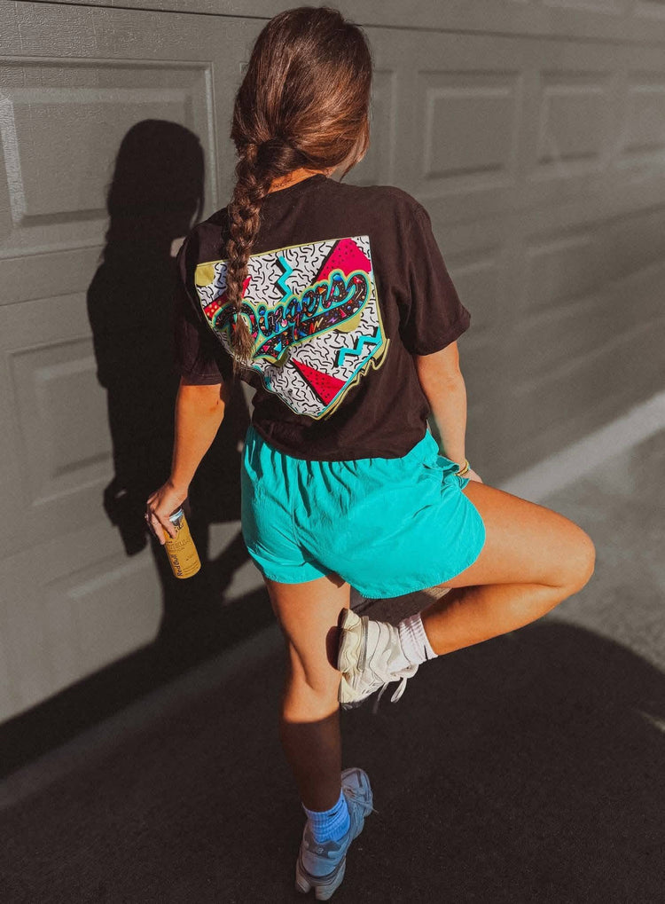 Retro Dingers Baseball Comfort Colors Graphic Tee