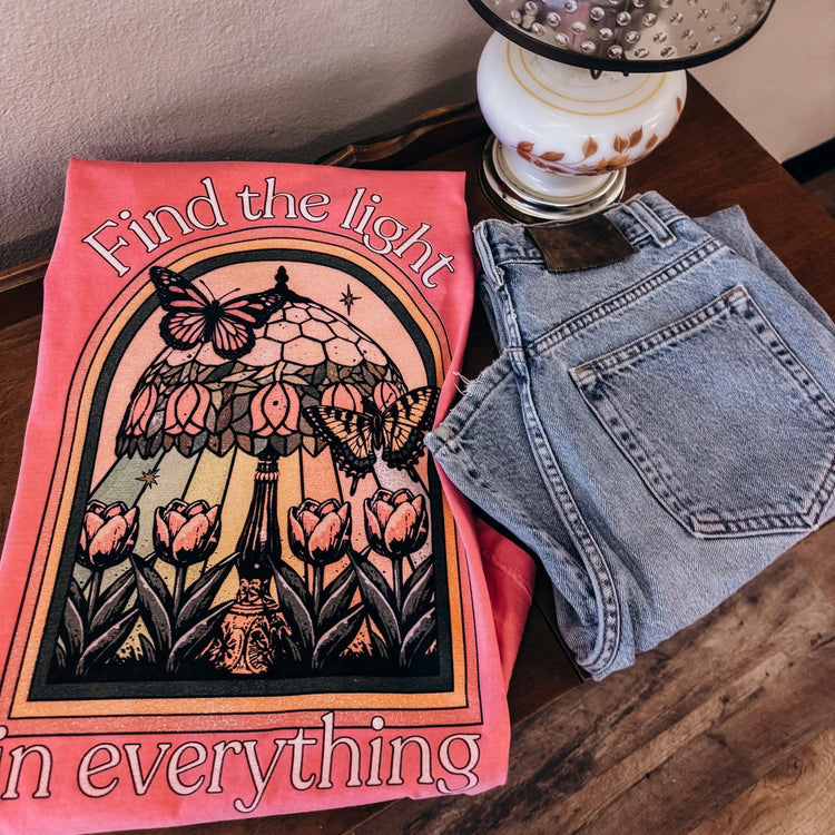 Find the Light in Everything Graphic Tee Comfort Colors