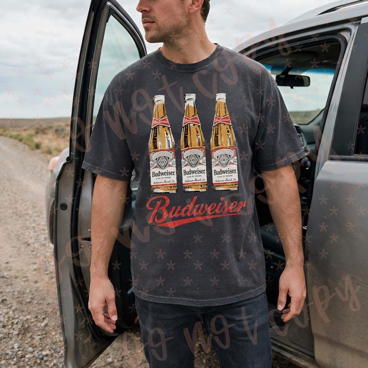 Summer Muted BudW Comfort Colors Graphic Tee