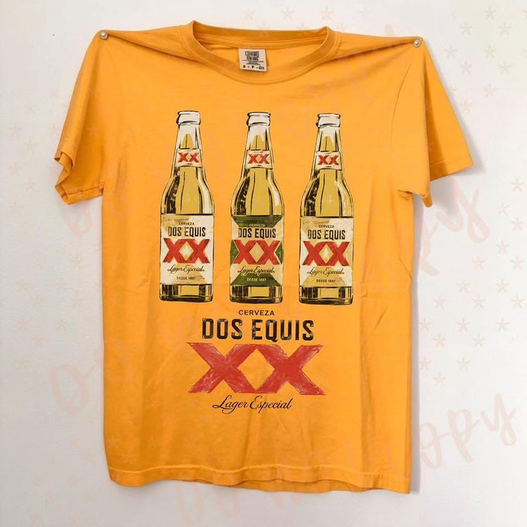 Summer Muted Dos Equis Comfort Colors Graphic Tee