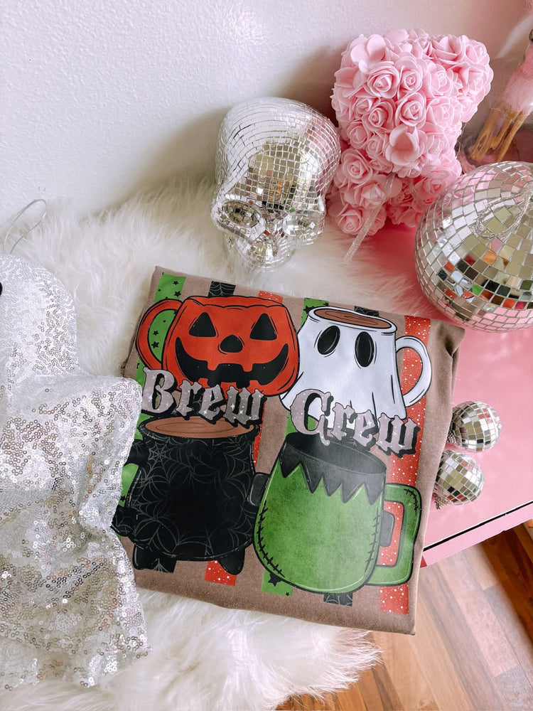 Boo Crew Halloween Comfort Colors Graphic Tee
