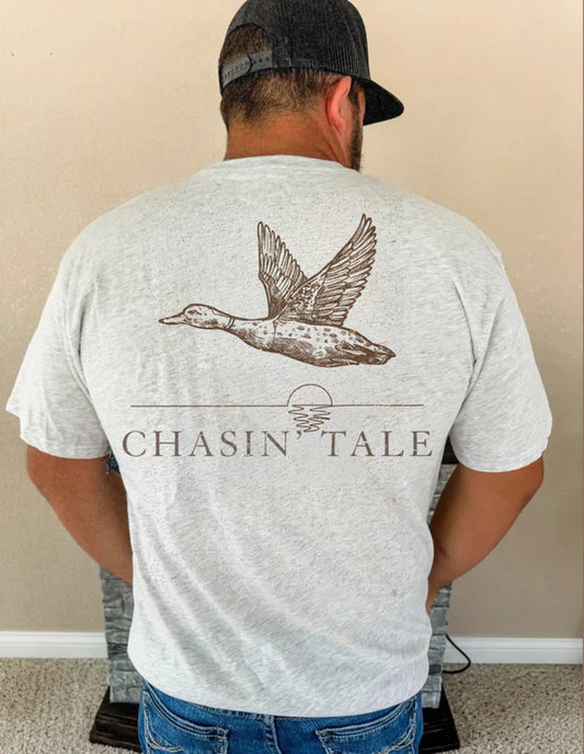 Chasin' Tale Mallard Hunting Men's Graphic Tee