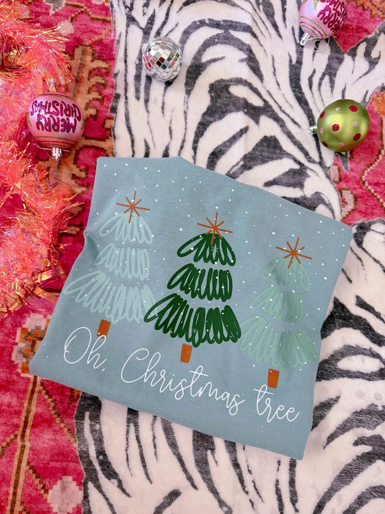 Oh Christmas Tree Comfort Colors Tshirt