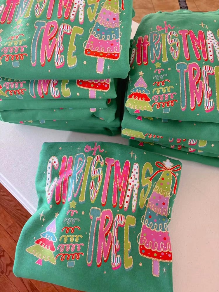 Oh Christmas Tree Comfort Colors Tee