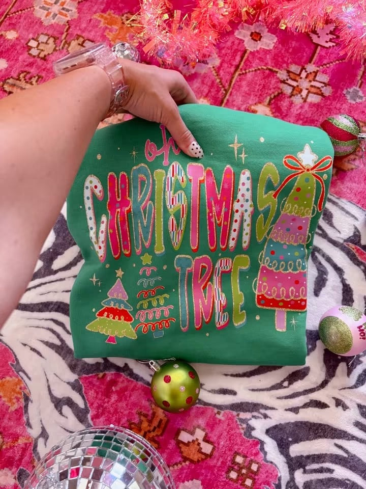 Oh Christmas Tree Comfort Colors Tee