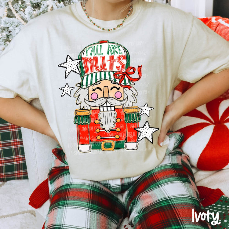 Jingle All the Way Neon Christmas Comfort Colors Tee