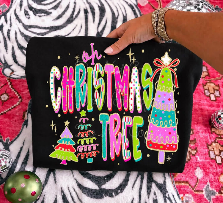 Oh Christmas Tree Comfort Colors Tee