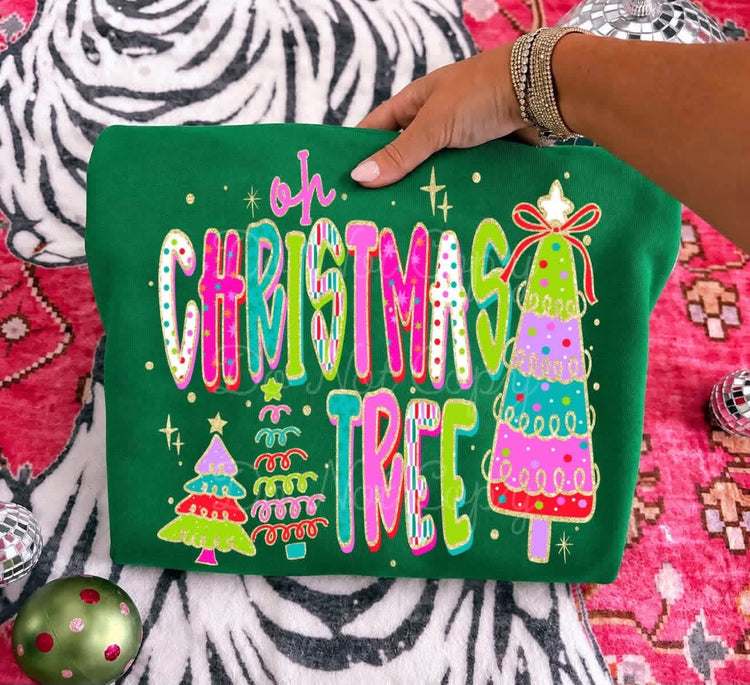 Oh Christmas Tree Comfort Colors Tee