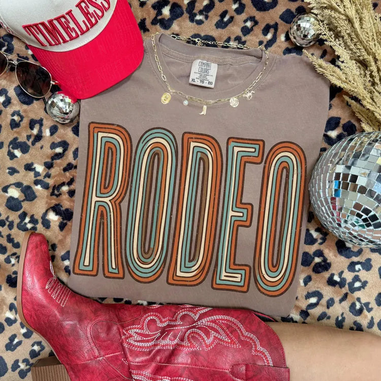 Western Rodeo Comfort Colors Graphic Tee