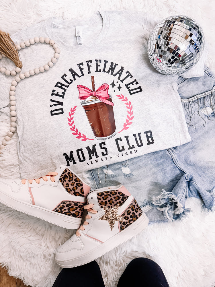 Overstimulated Moms Coffee Club Graphic Tee
