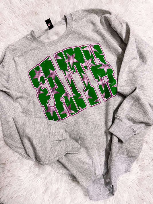 Preppy Stars Faith Sweatshirt