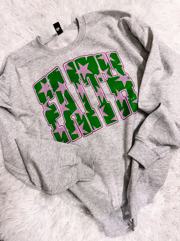 Preppy Stars Faith Sweatshirt