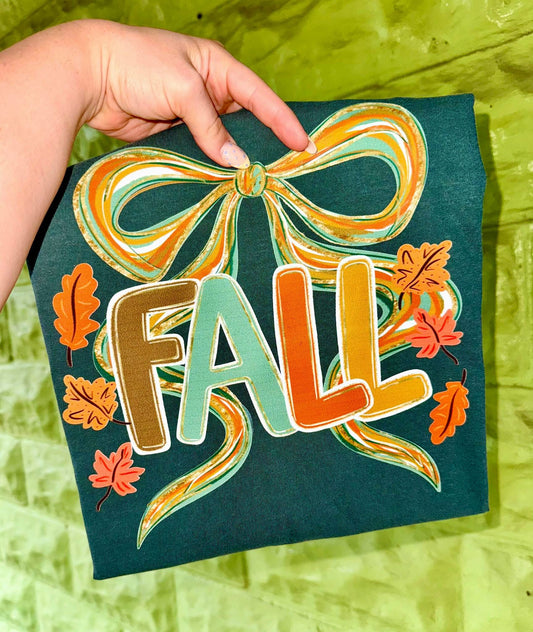 Coquette Fall Comfort Colors Graphic Teel