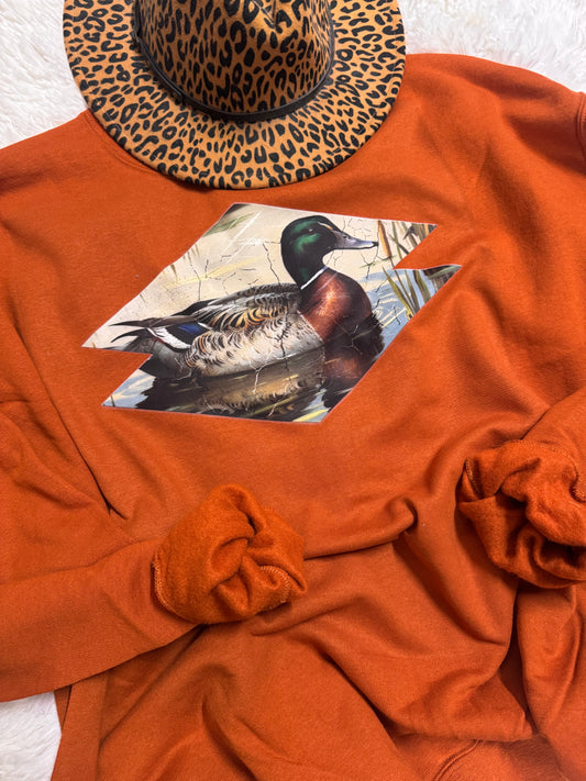 Distressed Mallard Sweatshirt