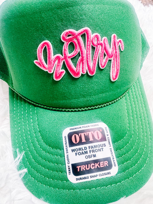Merry Embroidered Patch Otto Trucker Hat (Exclusive)