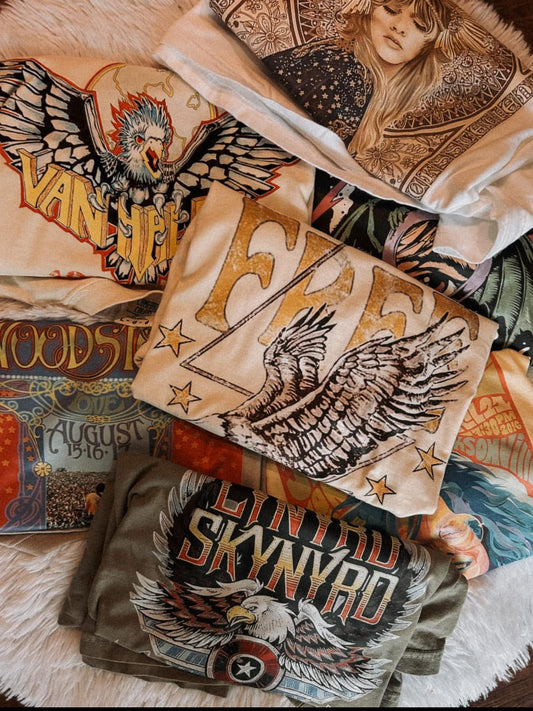Vintage Woodstock Graphic Tee Comfort Colors