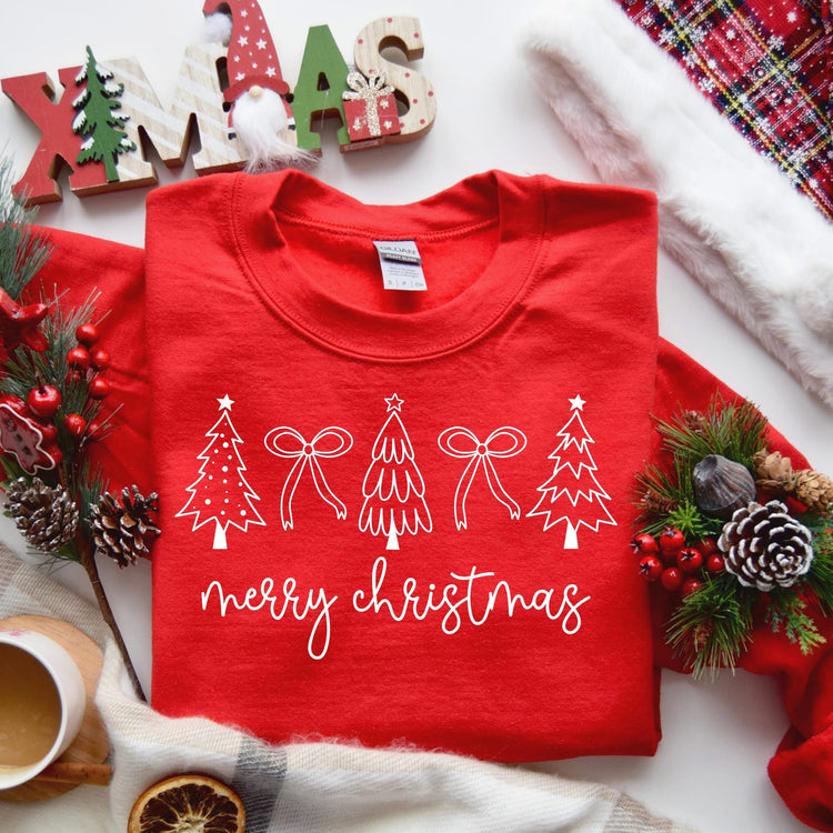 Simple Merry Christmas Sweatshirt
