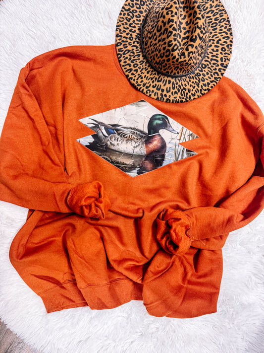 Distressed Mallard Sweatshirt