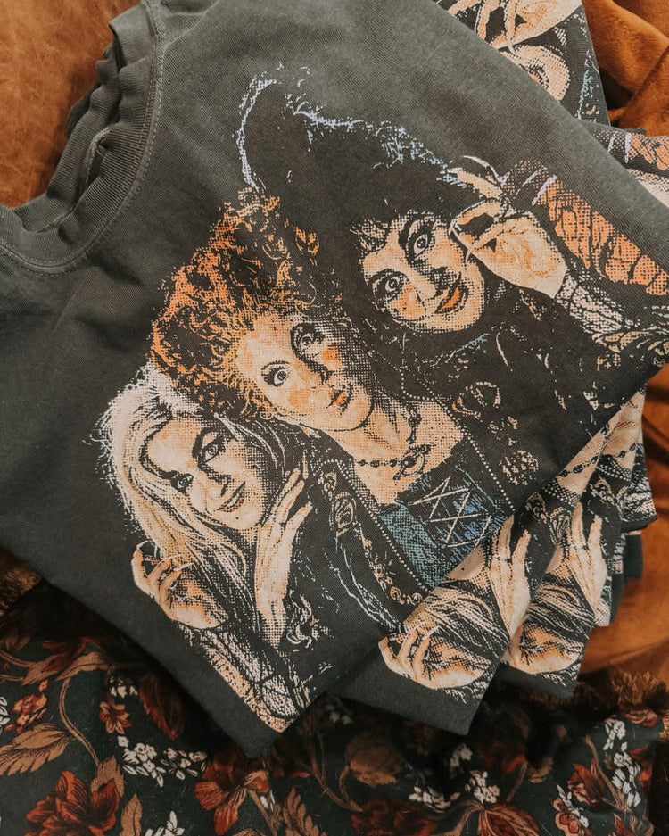 Come, We Fly Halloween Comfort Colors Graphic Tee