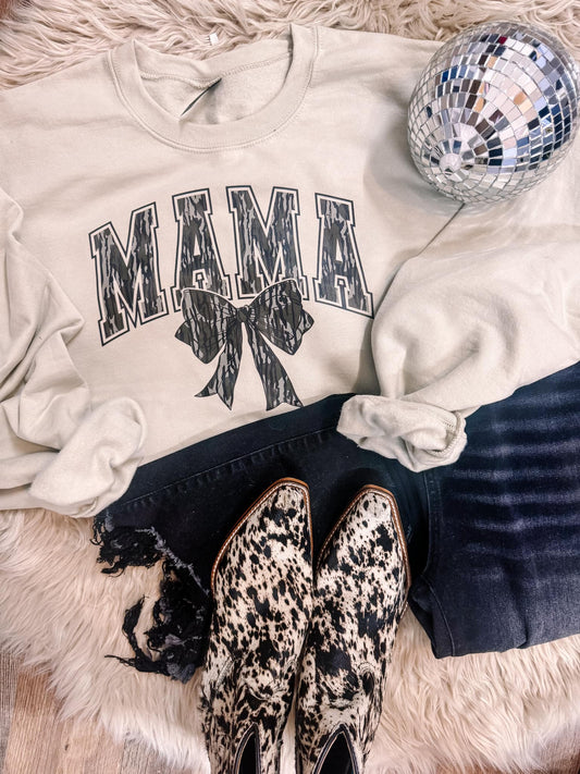 Mama Coquette Camo Aesthetic Sweatshirt