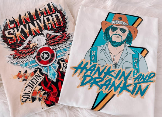 Summer Hankin' & Drankin' Bella Canva Graphic Tee