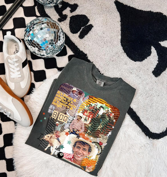 Vintage Frost Collage Comfort Colors Graphic Tee