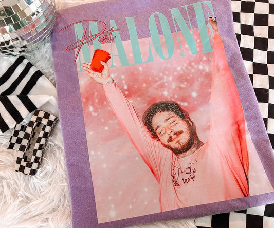 Vintage Malone Graphic Tee Comfort Colors