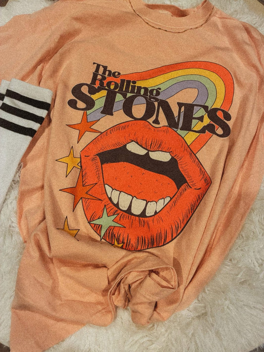 Vintage Peach Stones Graphic Tee