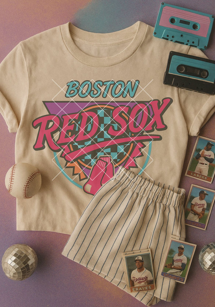 Red Sox Comfort Colors Graphic Tee