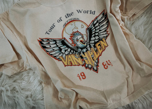 VH 1984 Vintage Graphic Tee Comfort Colors