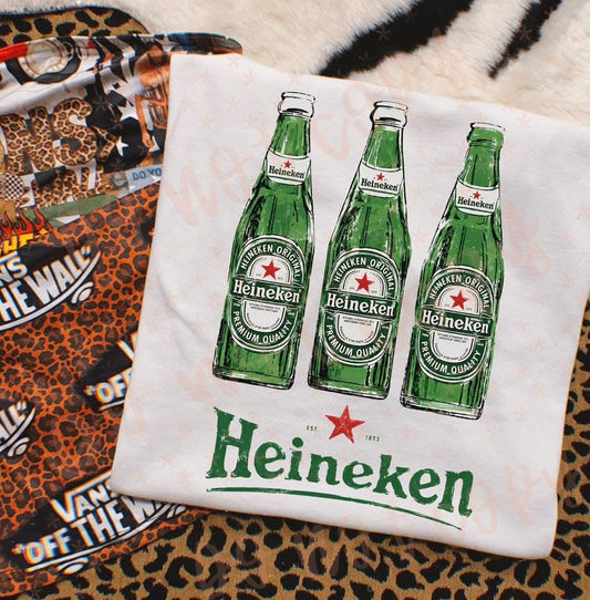 Summer Muted Heineken Comfort Colors Graphic Tee