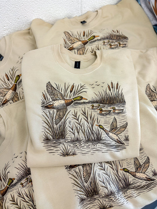 Trendy Mallard Sweatshirt