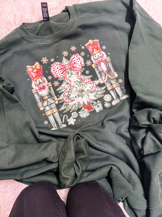 Traditional Christmas Nutcracker Sweatshirt