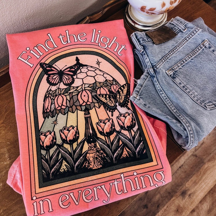 Find the Light in Everything Graphic Tee Comfort Colors