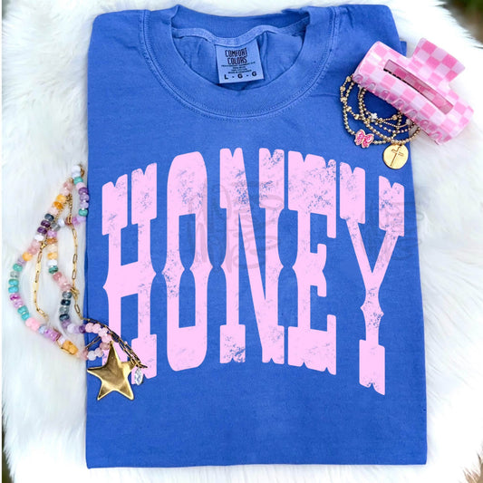 Honey Western Comfort Colors Graphic Tee
