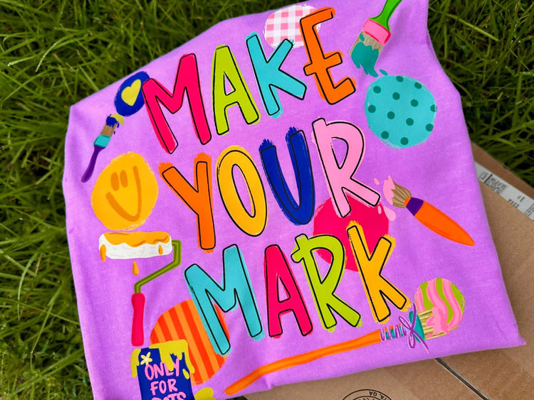 Make Your Mark Teacher Comfort Colors Graphic Tee