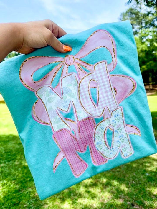 Grand Millenial Coquette Mama Comfort Colors Graphic Tee