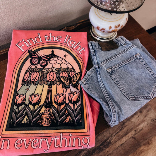 Find the Light in Everything Graphic Tee Comfort Colors