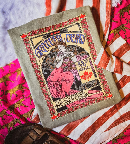 Grateful Vintage Graphic Tee Comfort Colors